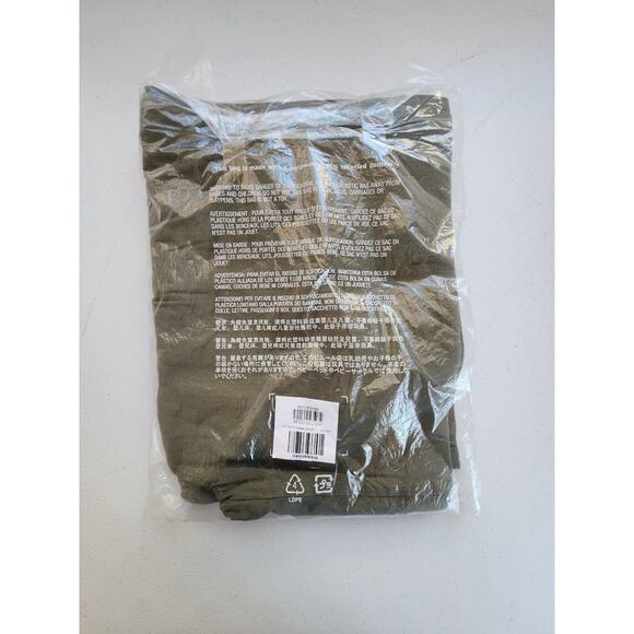 Old Navy Drapey Drawcord Wide Leg Pants Womens Size 12 Petite Green Cotton Boho - Picture 4 of 16